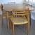 Mid Century Modern Drexel Dining Table and Niels Otto Moller Chairs 1 thumbnail