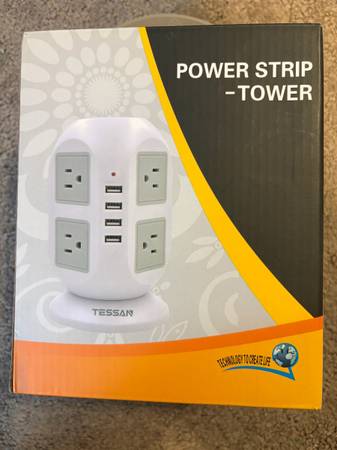 TESSAN POWER STRIP-TOWER 1
