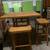 Wooden High Table with 4 Stools (very high quality) 6 thumbnail