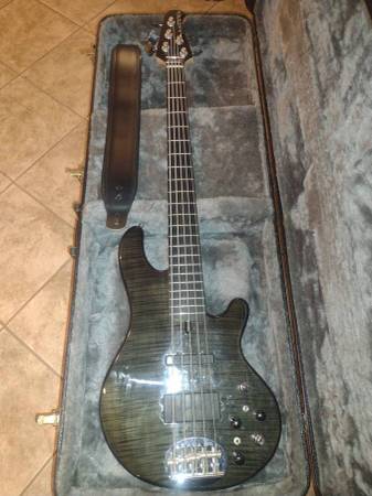 Lakland 5502 Custom 5 string bass guitar 1