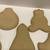 10 Vintage Brown Bag Cookie Art Molds Cutters  Clown Bear Angel Tree 7 thumbnail