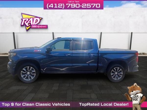 $637/mo - 2021 Chevrolet Chevy Silverado 1500 RST - $39,995 (1174 Findlay Street, Washington PA, 15301)63625169511555123