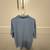 Burberry London Polo Shirt Mens medium light blue Knit Golf Short Slee 7 thumbnail