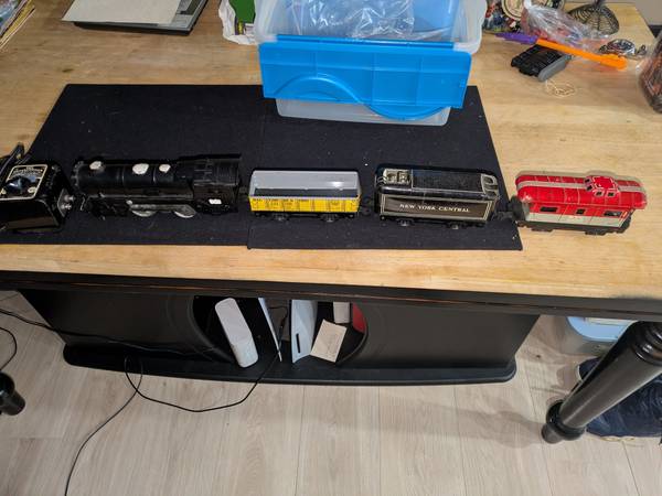 1950s Marx O scale train set 1