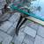 Stunning Vintage Glass Top Coffee Table And End Table Set 5 thumbnail