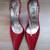 New Valley Lane red leather sandal 9M 1 thumbnail