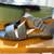 Blue suede Vionic sandels 2 thumbnail