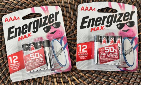 ENERGIZER Max AAA Batteries Alkaline Battery 8 ea/2 Packs 1