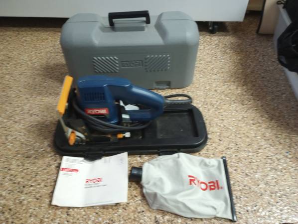 Ryobi Biscuit Joiner JM81 With Carrying Case 1