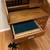 Classic Solid Oak Rolltop Desk with Locking File Drawer - Very Good Condition 16 thumbnail