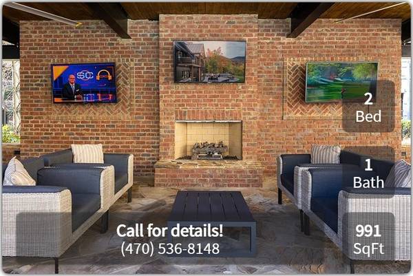 $1,785 / 2br - 991ft2 - Lots of space! 991 sqft, 2 bed, washer/dryer in unit, near everything (Atlanta)63964264468483122