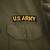 Vintage 50s WW2 US Army Gas Flap Wool Field Button Utility Shirt Size Large 7 thumbnail