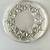 TIFFANY & CO Lead Crystal Star Embossed Plate 8.5" -Signed DISCONTINUED 1 thumbnail