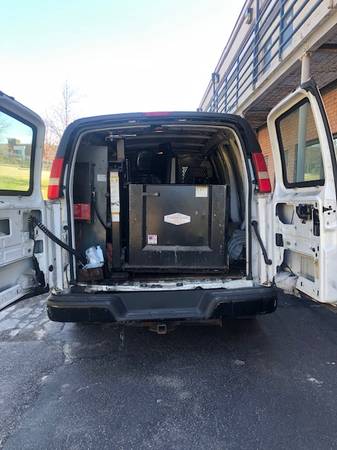 2010 - Chevy Express Cargo Van with Tommy Gate - $4,475 (West Co)63621384321793121