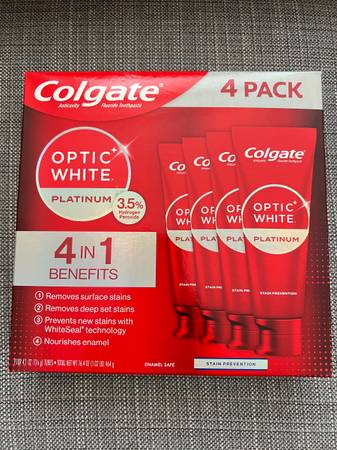Colgate Optic White Platinum Toothpaste 1