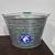 Large Rolling Rock Galvanized Metal Tub O' Rocks Bucket 3 thumbnail