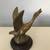 Brass Duck on Round Wood Base 2 thumbnail