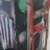 Hand painted refrigerator and high top table and chair 6 thumbnail