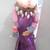 Marionette String Doll Roaring 20`s Moderne Dancing lady Purple Dress 5 thumbnail