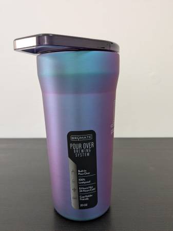 BrüMate Pour Over 20oz Brewing System (Dark Aura) – Brand New 1