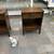 (2) Mid century walnut nightstands w/ sculpted pulls A36 3 thumbnail