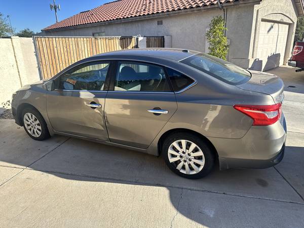 2016 Nissan Sentra SV – 124k Miles – Gray – Great Condition – For Sale 1