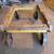 Industrial Cart 24" x 36-3/4" work Height of 11" Casters 2" Wide 4 thumbnail