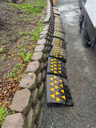 13 curb ramps (6” tall) 1
