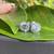 5.21 carat Platinum Diamond studs 3 thumbnail