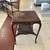 Wood side table/ end table with cabriole legs 2 thumbnail