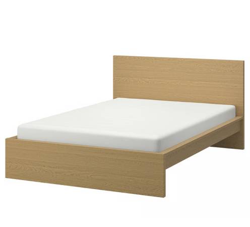 Ikea MALM full size bed frame 1