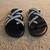 Pair of Women's Soda Black Sandals Size 8 4 thumbnail