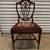 Vintage mahogany needlepoint dining chair 1 thumbnail
