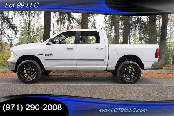 2017 RAM 1500 4x4 4WD Dodge Big Horn  ECODIESEL Lifted 20 Wheels BFG T 1