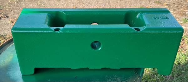 John Deere Front Brackets and Weights 1