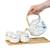 Ceramic Gold Marbled Teapot Set (New) 2 thumbnail