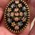 Vintage 1950’s Hand Embroidered Floral Mourning Brooch 11 thumbnail