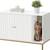 FEANDREA Cat Litter Box Enclosure, with Scratching Mat, Tall Legs
Hidden Cat Hou 1 thumbnail