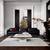 Like New Cb2 Hoxton 96.75" Black Leather Sofa  Couch Chaise Loung 5 thumbnail