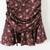 $398 NWT Veronica Beard Taras Floral Print Skirt Merlot Size 0 Ruffle 9 thumbnail