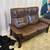 Ekornes Stressless Buckingham Brown High Back Sofa Two Seat Loveseat 6 thumbnail