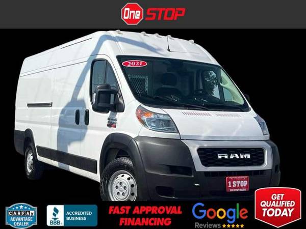 2021 Ram ProMaster Cargo Van van Bright White Clearcoat 1
