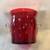 Xmas Red Glass Ice Bucket 3 thumbnail