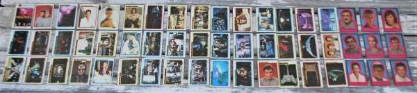 1979 Complete Set Topps Star Trek Cards & Stickers 1