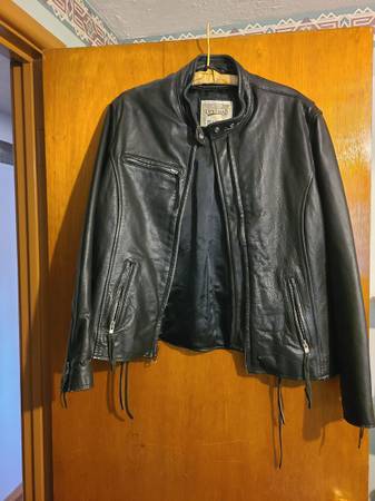 ladies leather jacket 1