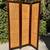 Modern Boho Chic Mid Century Cane Wood Room Divider Screen Partition 5 thumbnail