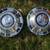 Pair of Rambler Dogdish Hubcaps 1 thumbnail