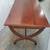 Antique solid walnut written desk 3 thumbnail