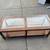 Vintage Wooden Rectangular Coffee Table & Hexagonal End Table 2 thumbnail
