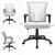 New Wholesale Office Chairs Task Mid Back Mesh Chairs Ergonomic Swivel Lumbar Su 2 thumbnail